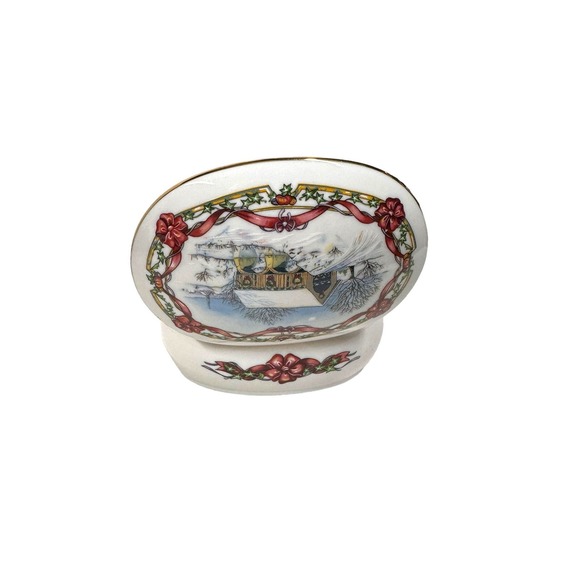 HERITAGE HOUSE 1991 Melodies of Christmas O‎ Come All Ye Faithful MUSIC BOX - Picture 6 of 9